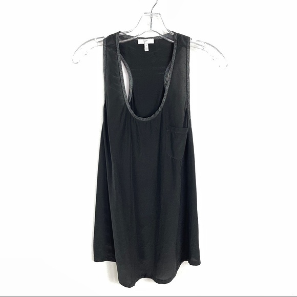 Joie Tops - Joie Silk Racerback black Sleeveless Tank